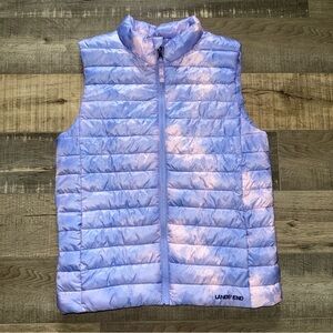 Lands' End Lavender Quilted Vest